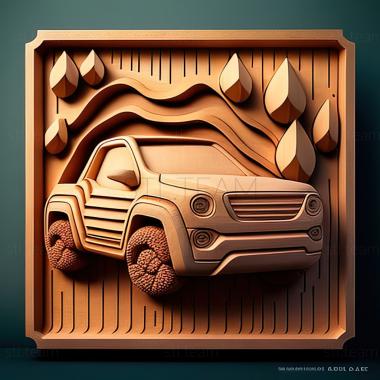 3D модель Fiat Fullback (STL)